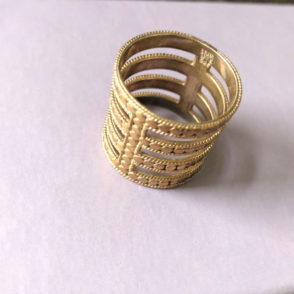 Anna Beck Gold Statement Ring